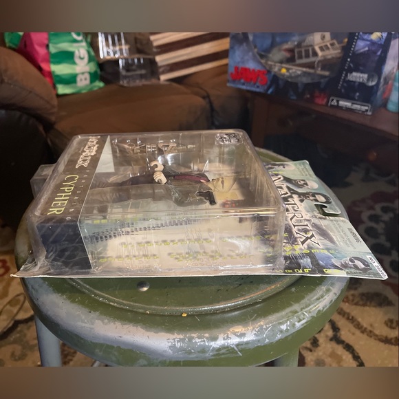 1999 The Matrix Movie 🎥 CYPHER Action Figure 🎥 N2Toys The Matrix The Film RARE - Picture 9 of 10